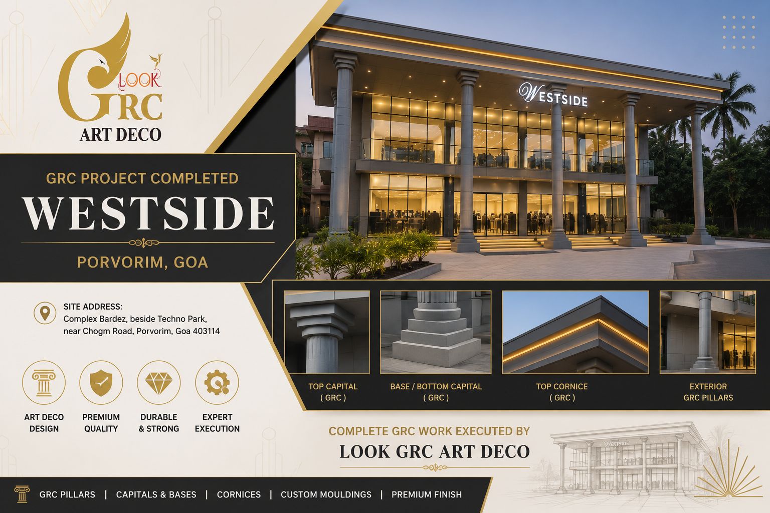 West Side, Porvorim Goa - GRC Project